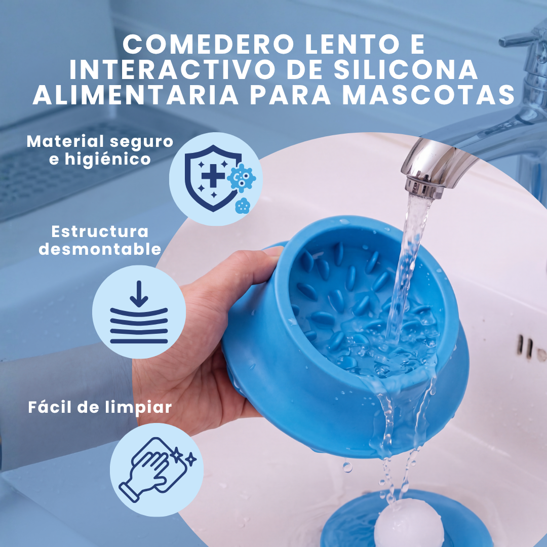 Pawzle™ - Comedero Anti-Ansiedad para Alimentación Lenta