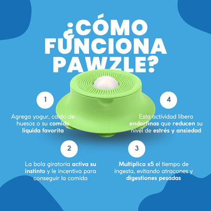 Pawzle™ - Comedero Anti-Ansiedad para Alimentación Lenta